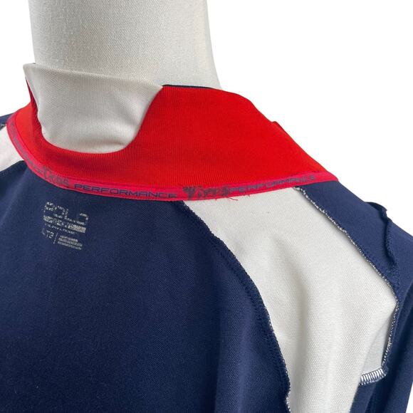 VTG Polo Sport Ralph Lauren Track Jacket Men Sz XL Blue USA 2 Big Pony Preppy - Picture 8 of 12